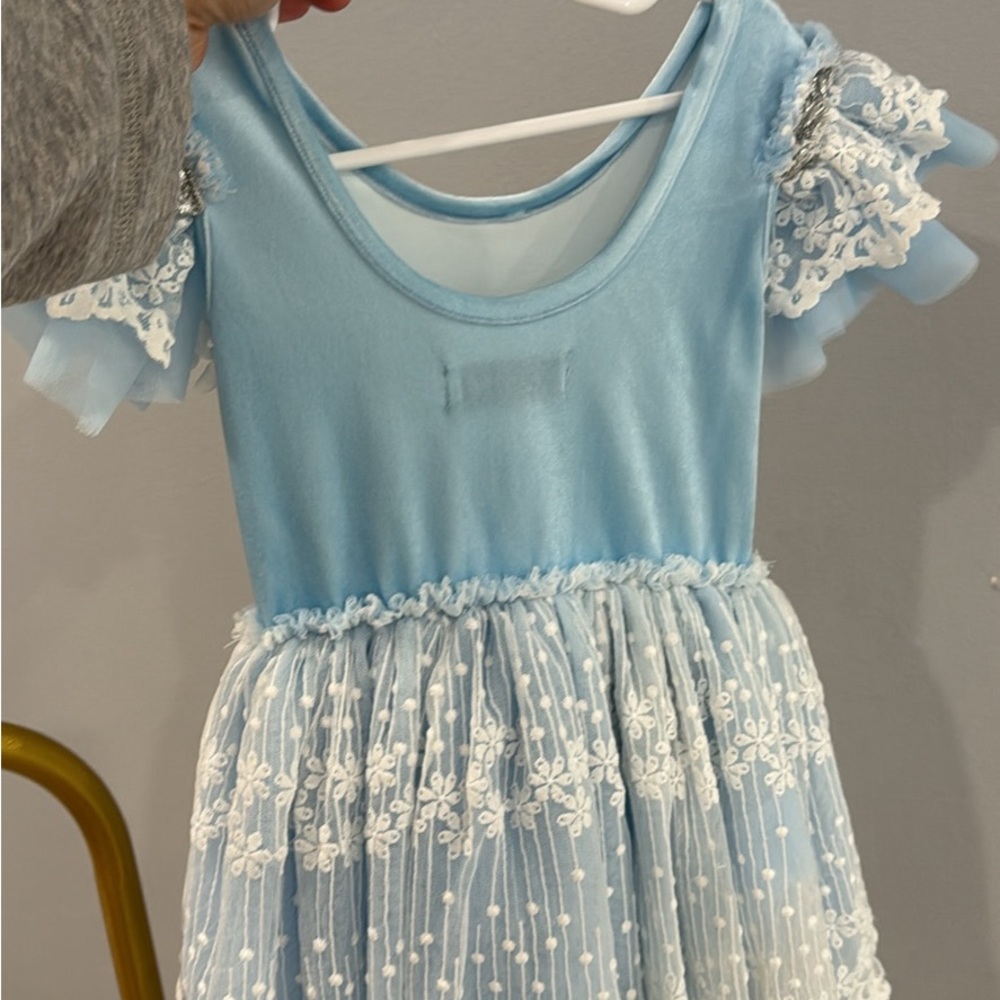 Only Little Once Size 5 Ice Princess Nutcracker Baby Blue Dress Ballet